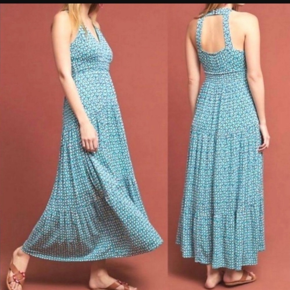 Maeve by Anthropologie Luella Maxi Sundress Size Small